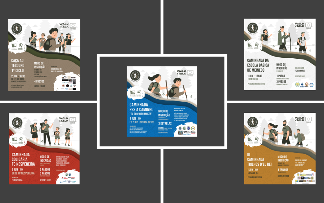 Programa Municipal de Caminhadas no sábado e domingo