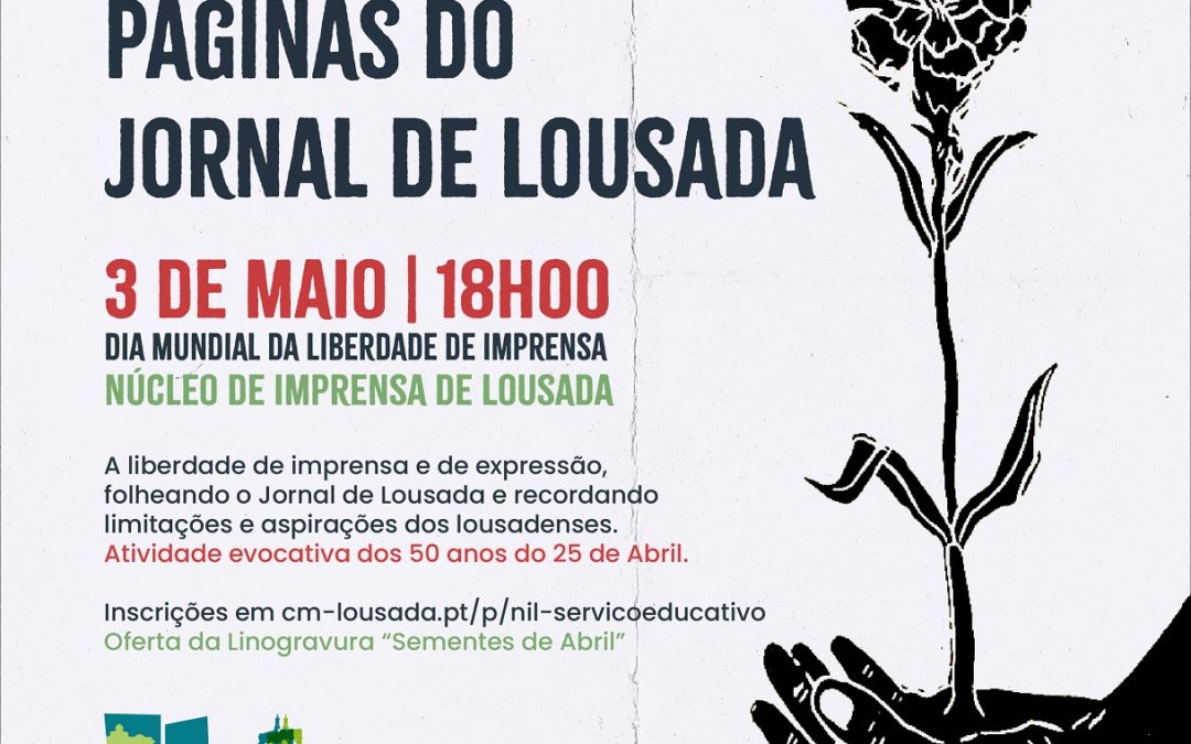 Abril pelas Páginas do Jornal de Lousada na sexta-feira