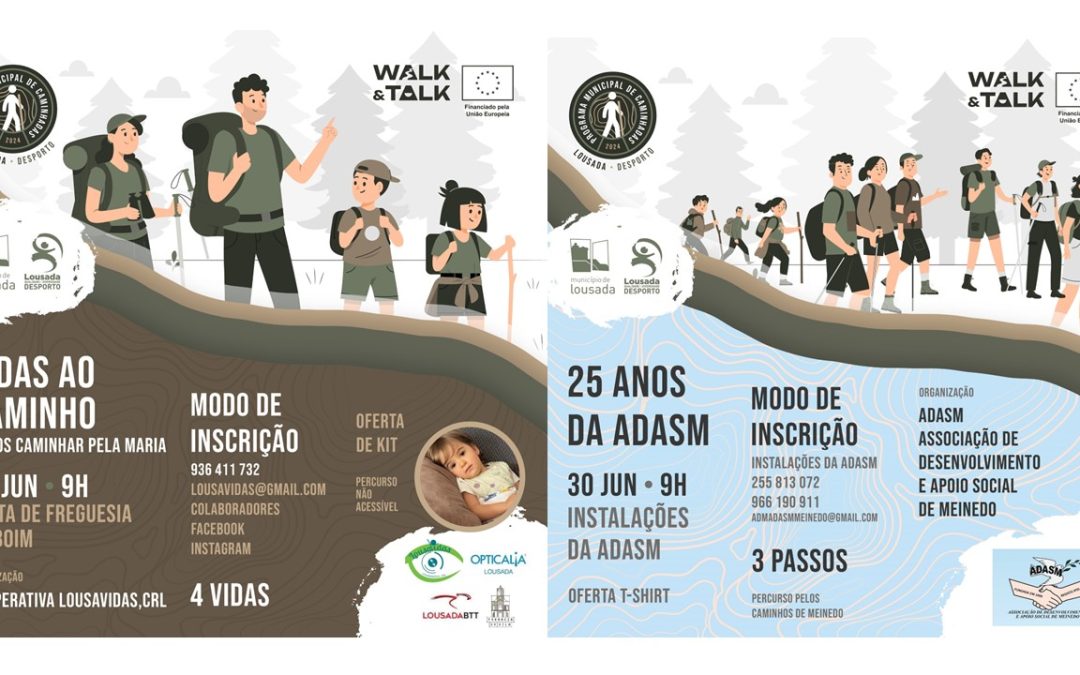 Programa Municipal de Caminhadas no domingo