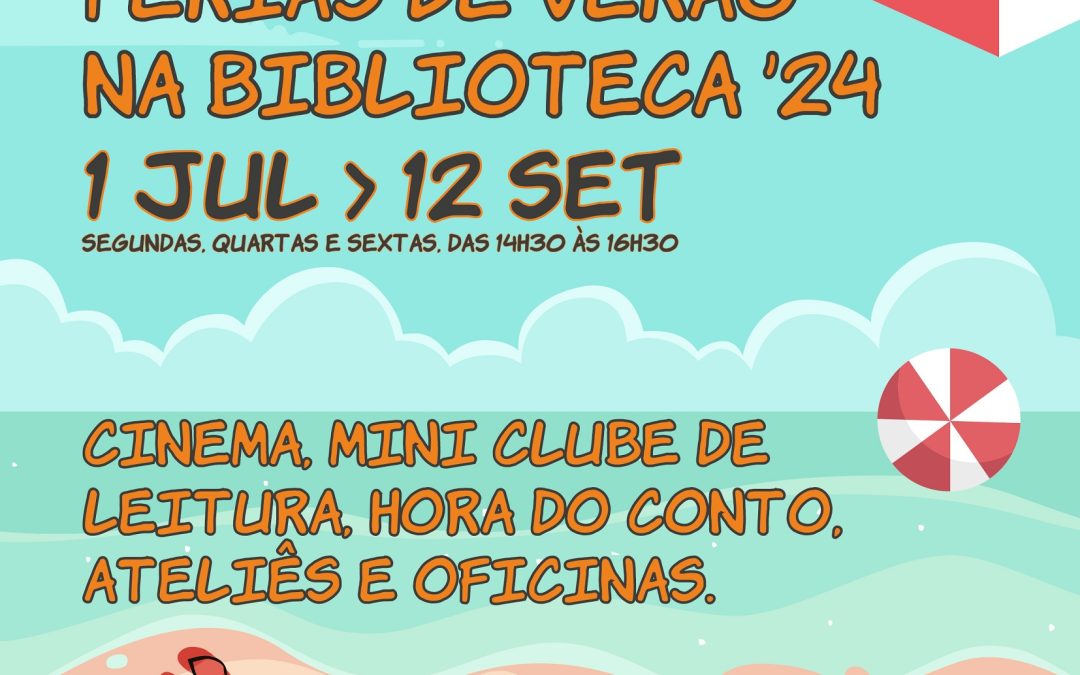 Férias de verão na Biblioteca