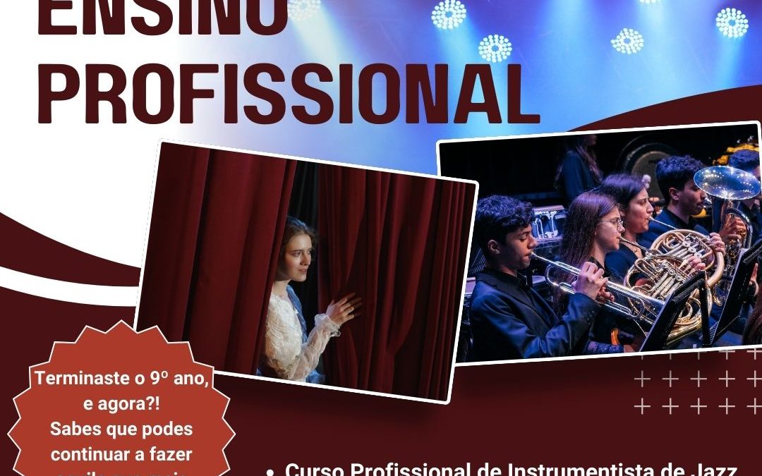 Conservatório do Vale do Sousa lança novos Cursos Profissionais