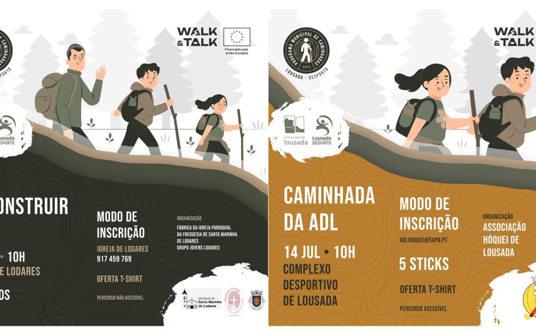 Programa Municipal de Caminhadas no sábado e domingo