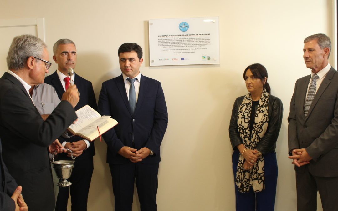 Secretária de Estado da Ação Social e da Inclusão, Dra. Clara Marques Mendes, presidiu à inauguração das novas instalações da Associação de Solidariedade Social de Nespereira