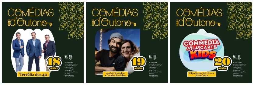 Comédias d’ Outono regressam na sexta-feira, sábado e domingo