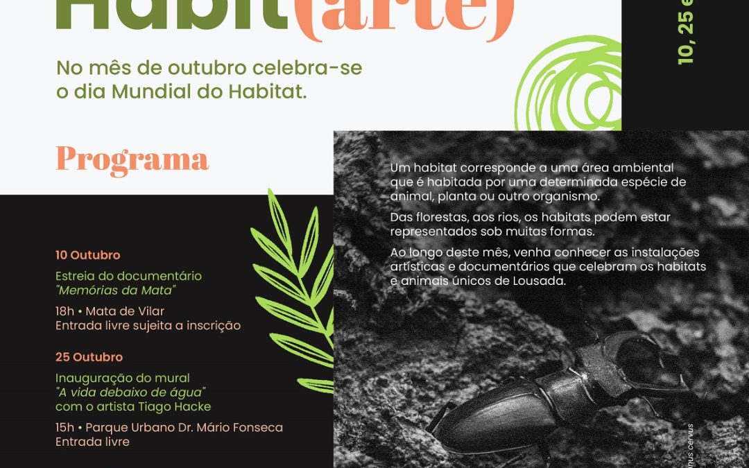 Habit(arte) em Lousada com instalação artística de Bordalo II