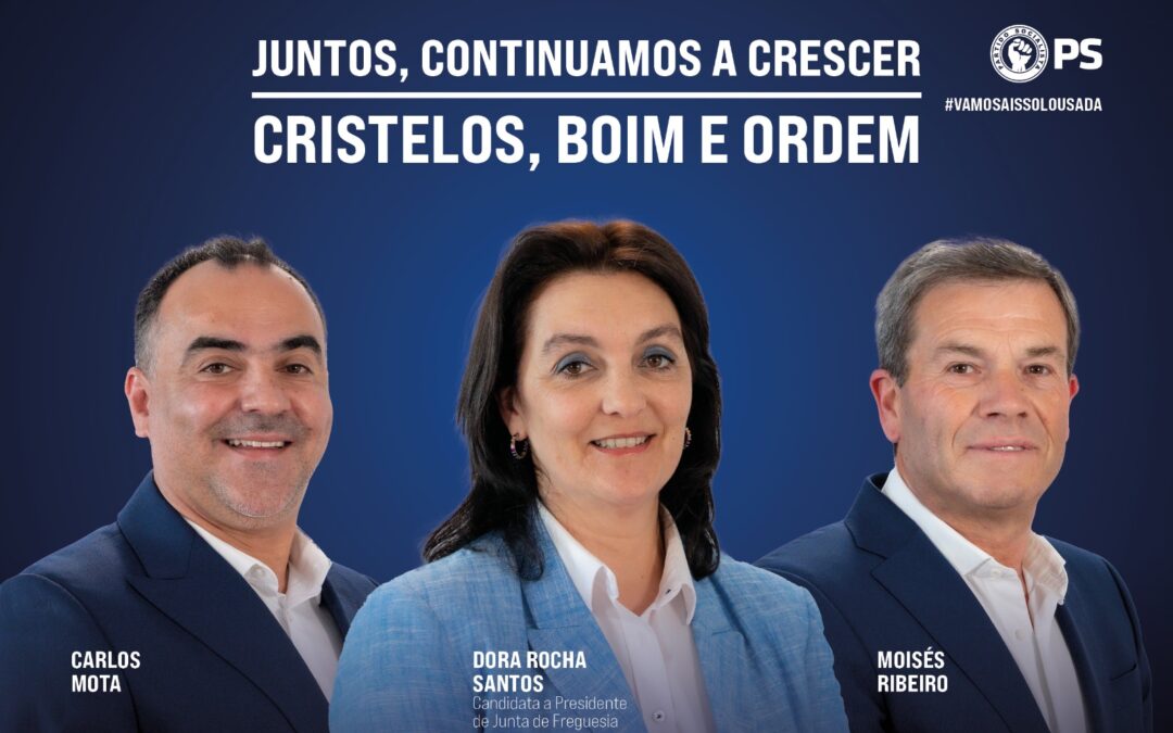 Dora Rocha Santos é a candidata do PS à União de Freguesias de Cristelos, Boim e Ordem