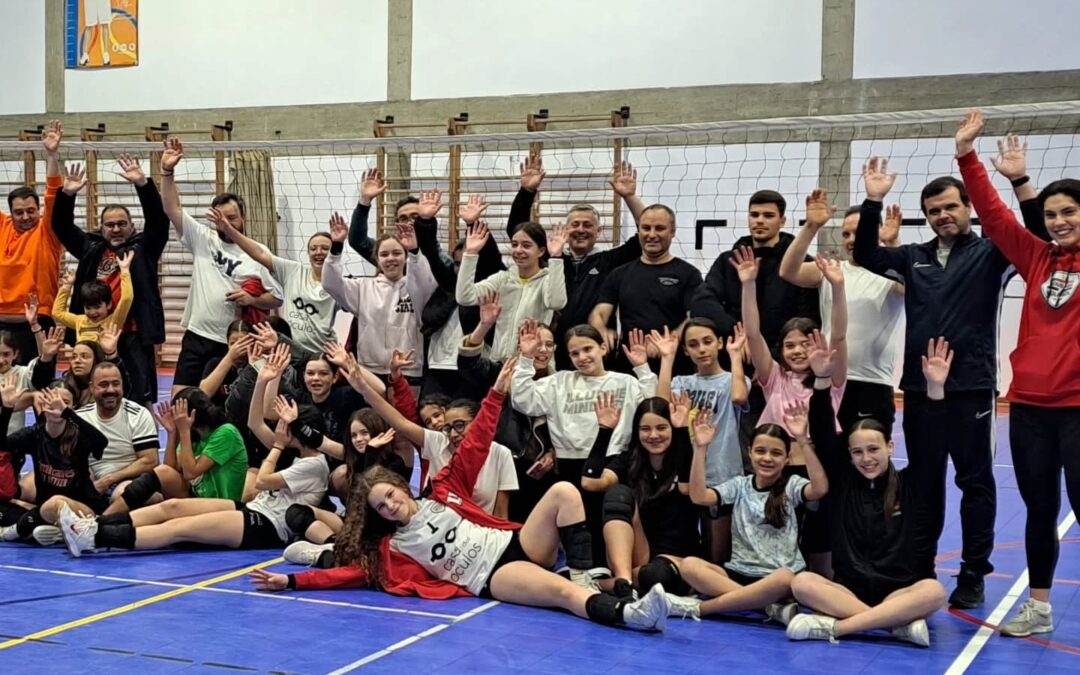 Voleibol tem mais de 120 atletas