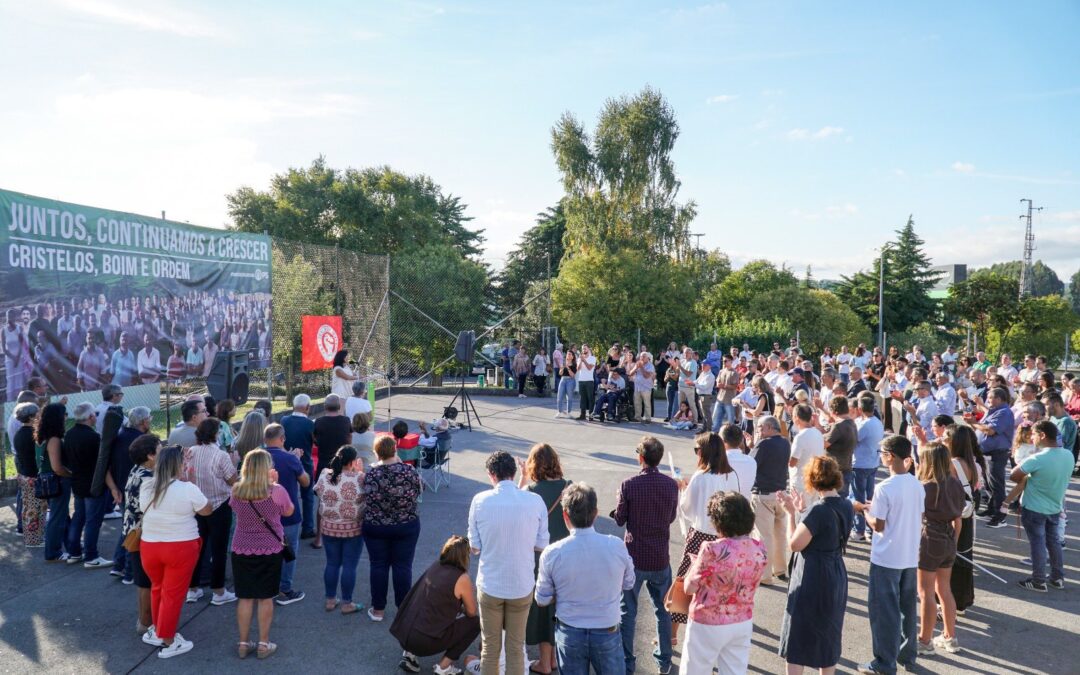 Dora Rocha Santos apresenta candidatura vencedora a Cristelos, Boim e Ordem