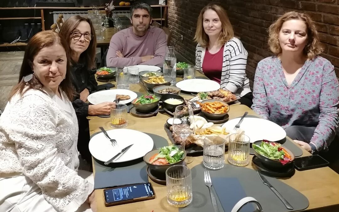 Professores calorosamente recebidos na Croácia