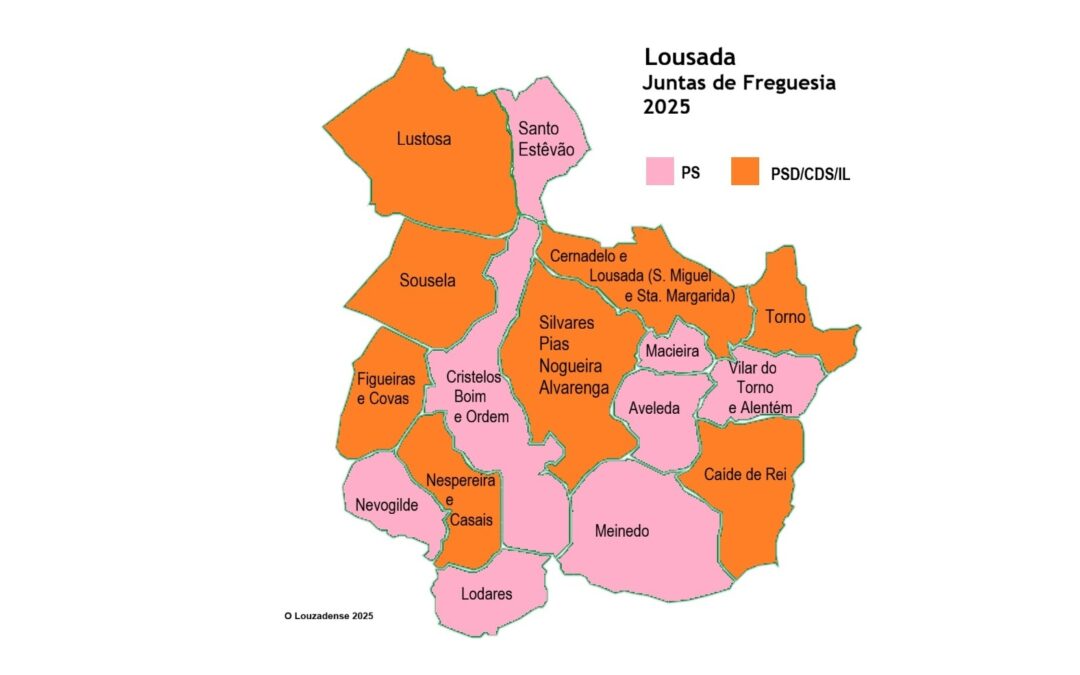 Mapa autárquico lousadense está “feito em dois oitos”