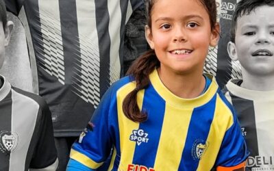Jovem promessa do futebol feminino dá nas vistas em Romariz