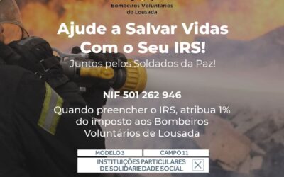 Bombeiros de Lousada apelam às pessoas para consignarem o seu IRS