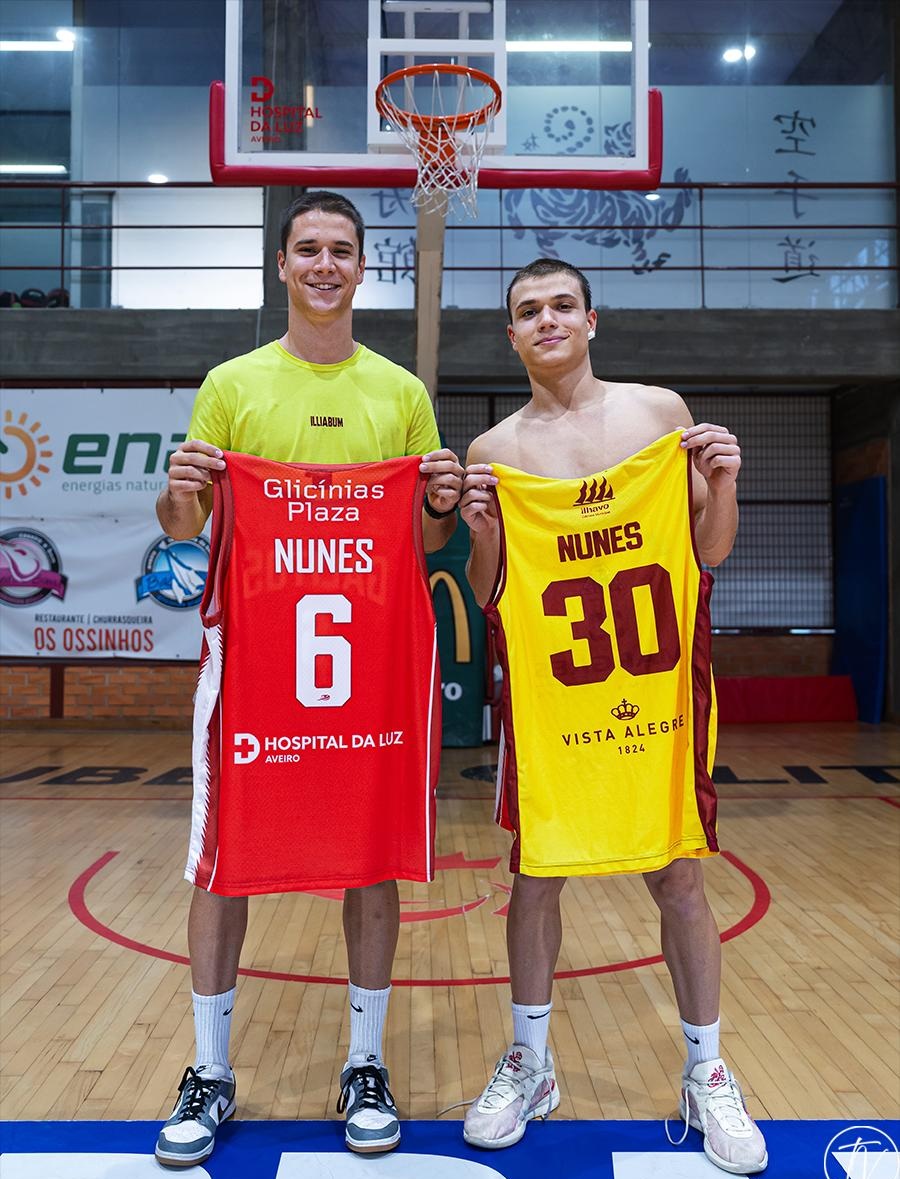 Francisco e Duarte Nunes_Basquetebolistas, irmãos e universitários